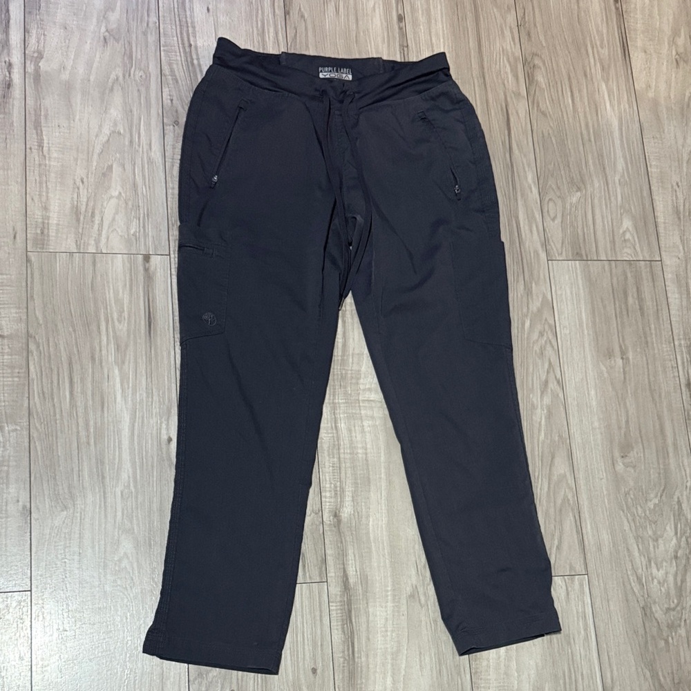 Women's purple label yoga by healing hands scrub pants